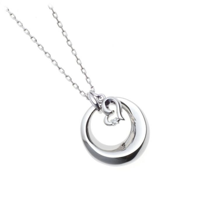 遺骨ペンダント Soul Jewelry ダイヤ K10ー遺骨ペンダント・ミニ骨壺の