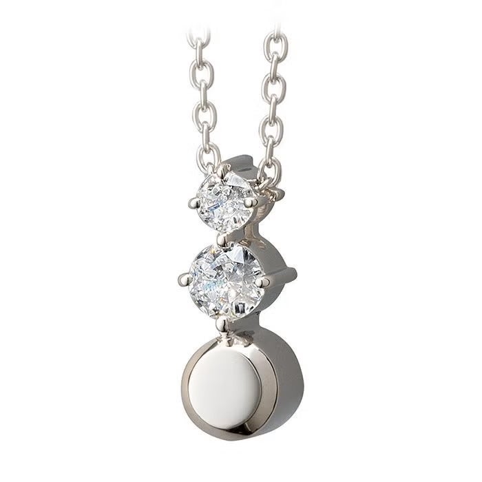 遺骨ペンダント Soul Jewelry ダイヤ K10ー遺骨ペンダント・ミニ骨壺の
