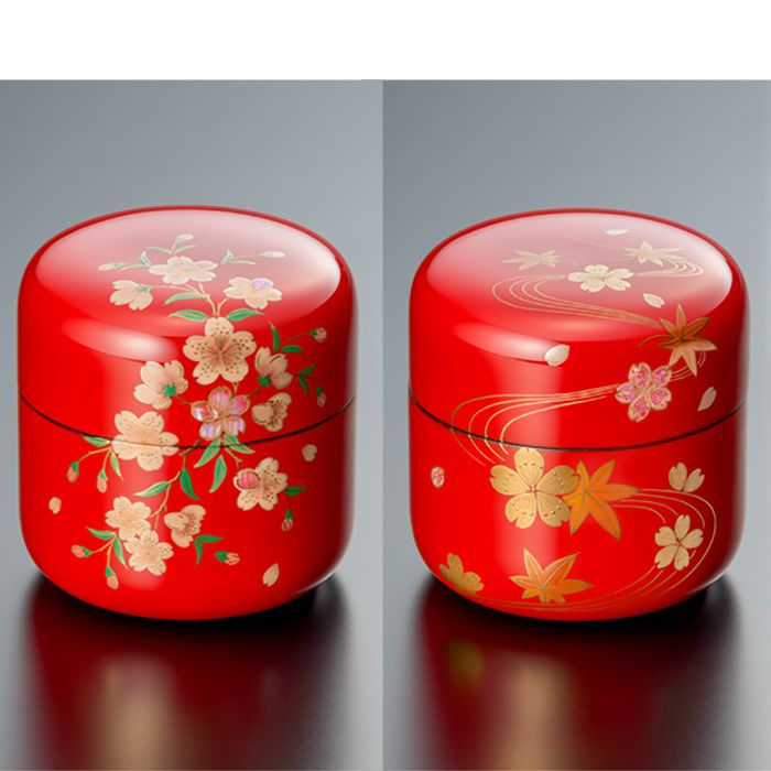 ゆとり 朱漆 喉仏を納められます ミニ骨壷 ミニ骨壺ー遺骨ペンダント