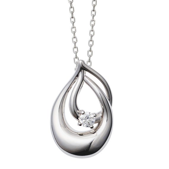 遺骨ペンダント Soul Jewelry ダイヤ K10ー遺骨ペンダント・ミニ骨壺の