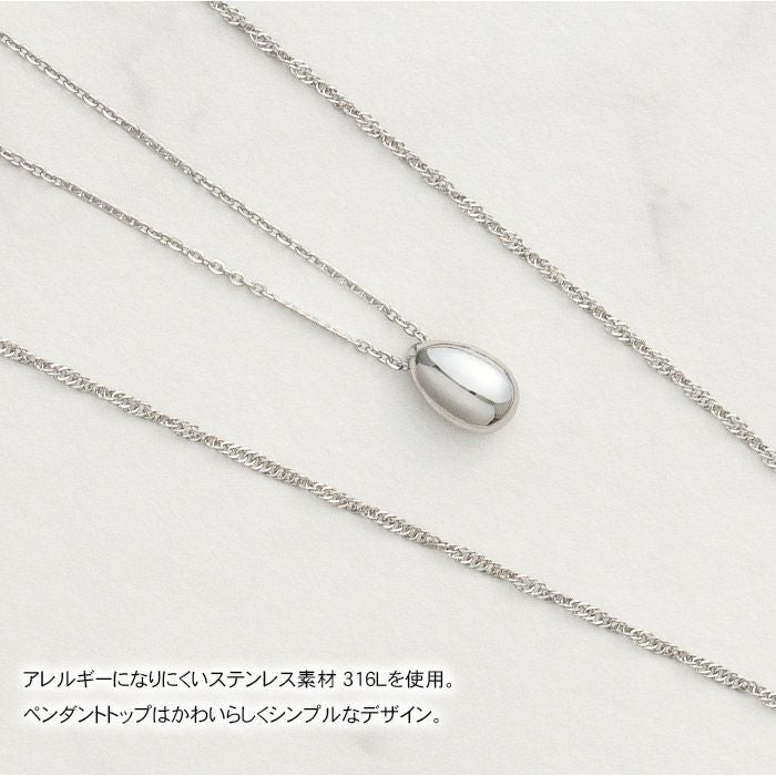遺骨ペンダント Soul Jewelry ペンダント 2way ステンレス「プチ」ー