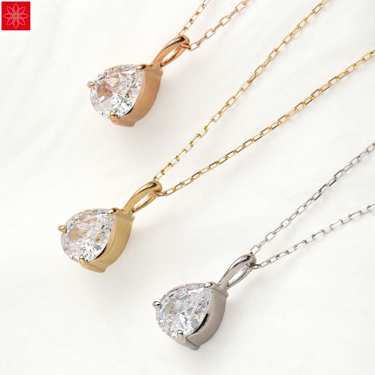 遺骨ペンダント Soul Jewelry クレッセント K10・ダイヤモンドー遺骨